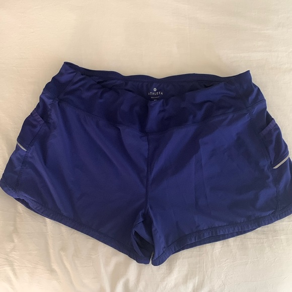 Athleta Running shorts, 3 in inseam, size XL, Royal Blue - Picture 1 of 4